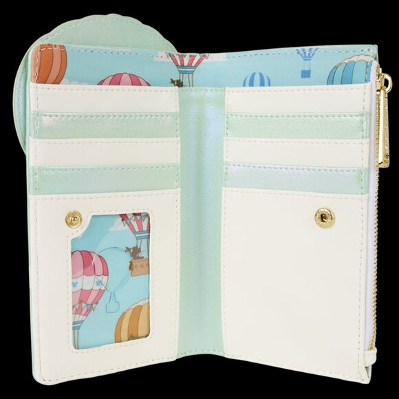 Loungefly Disney Mickey & Friends Hot Air Balloon Flap Wallet - Picture 2 of 7